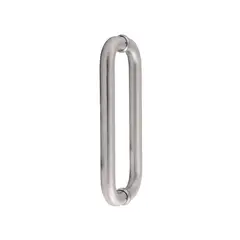 FIXSER - Manija para Puerta 30cm Acero Inoxidable Circular