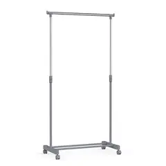 JUST HOME COLLECTION - Perchero de 1 Barra Gris