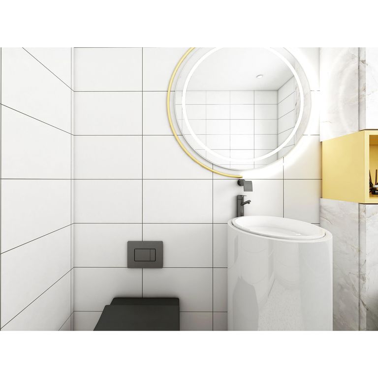 25x40 cm Cerámico Pared Blanco Liso 25x40 1.5m2 Blanco 1.5 m2