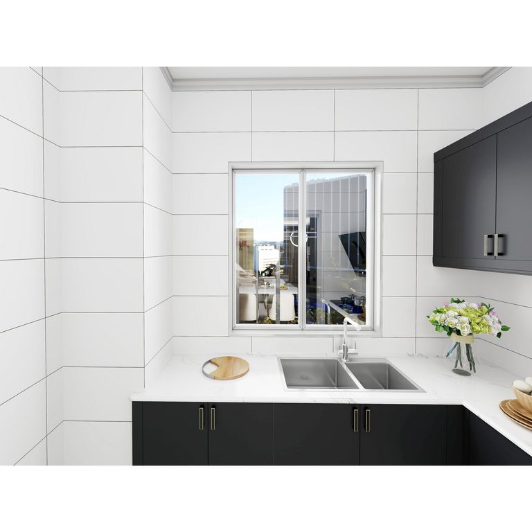 30x60 cm Cerámico Pared Blanco Mate 30x60 1.8m2 blanco 1.8 m2