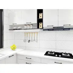 HOLZTEK - 30x60 cm Cerámico Pared Escamado 30x60 1.62m2 Blanco 1.62 m2