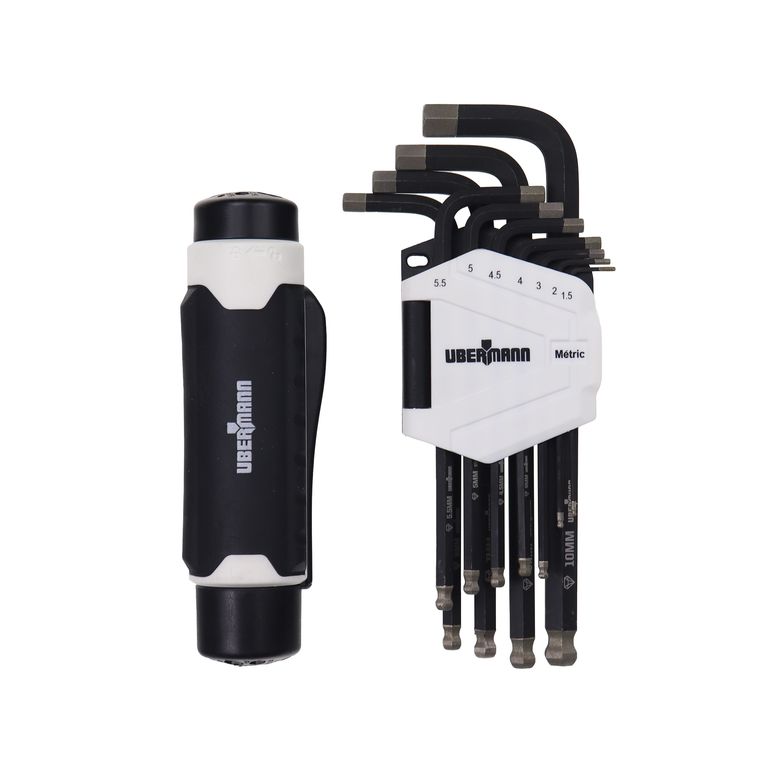 Set 12 Piezas Llaves Hexagonales Métricas