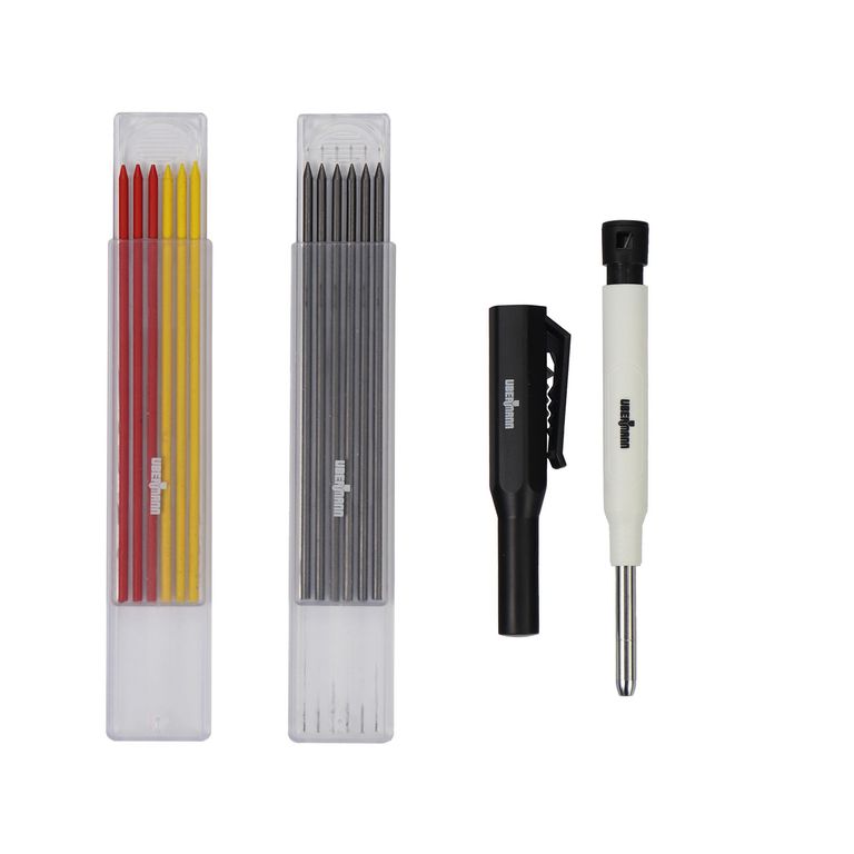 Portaminas Para Carpintero Con 14 Minas