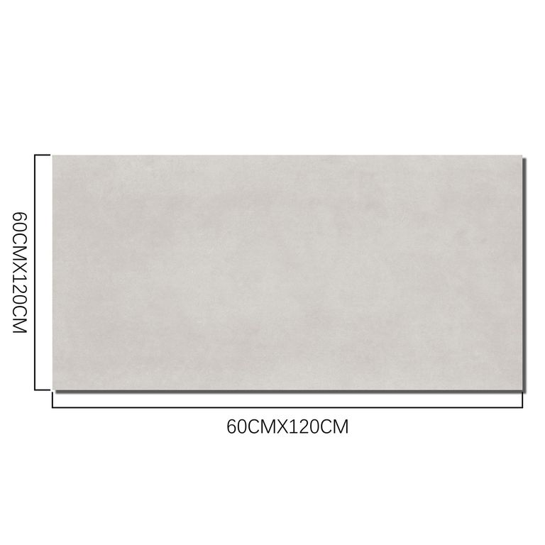 Porcelanato Cementicias/Rústicas Cemento Gris 60x120cm 1.44m2