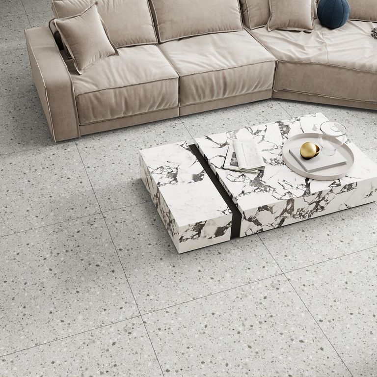 Porcelanato Terrazo Dark 60x60 1.44m2