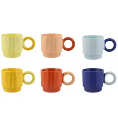 JUST HOME COLLECTION - Mug de Porcelana 310 ml Multicolor