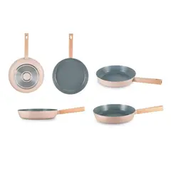 JUST HOME COLLECTION - Sartén Bosque con Mango de Madera 20 cm