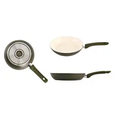 JUST HOME COLLECTION - Sartén de Cerámica Verde 30 cm