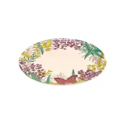 CASA BONITA - Plato de Melamina Bosque 25.4 cm