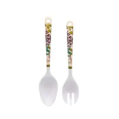 CASA BONITA - Set x2 Cubiertos para Ensalada Bosque