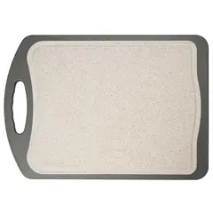 JUST HOME COLLECTION - Tabla de Cortar de Bambú 39x28 cm Gris