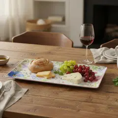 JUST HOME COLLECTION - Fuente Flor Ring Rosado 29.5x15 cm