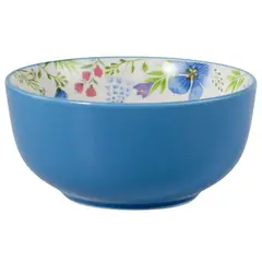 JUST HOME COLLECTION - Bowl Flores Azul 13.5 cm