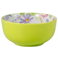 JUST HOME COLLECTION - Bowl Flores Verde 13.5 cm