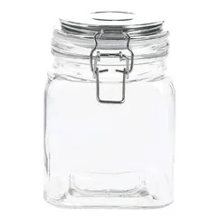 JUST HOME COLLECTION - Frasco de Vidrio con Tapa Clip 900ml