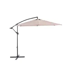 JUST HOME COLLECTION - Sombrilla Aluminio Lateral 3m Taupe