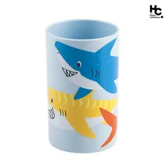 JUST HOME COLLECTION - Portacepillos Sharks 350ml Multicolor