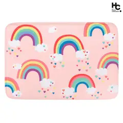 JUST HOME COLLECTION - Limpia Pies de Baño Rainbow 40x60 cm Multicolor