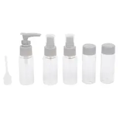 JUST HOME COLLECTION - Set De 6 Botellas Para Viaje