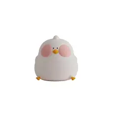 JUST HOME COLLECTION - Lámpara Decorativa Pollito Blanco 11x11.5cm