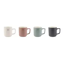 JUST HOME COLLECTION - Mug de Cerámica 414 ml Multicolor