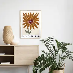 JUST HOME COLLECTION - Cuadro Decorativo Flor 30x40 cm 2