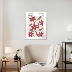 JUST HOME COLLECTION - Cuadro Decorativo Flor 30x40 cm 3