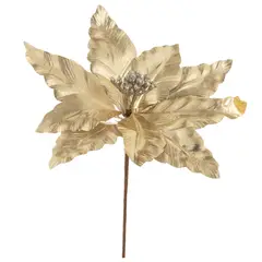 DEAR SANTA - Pick Poinsettia 27 cm Illusion