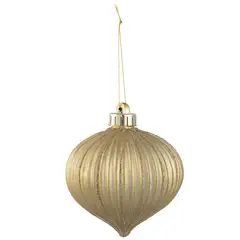 DEAR SANTA - Adorno Navidad Onion Dorado 10cm