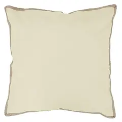 JUST HOME COLLECTION - Cojín de Yute 50x50 cm Beige