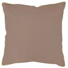 JUST HOME COLLECTION - Cojín de Yute 50x50 cm Café