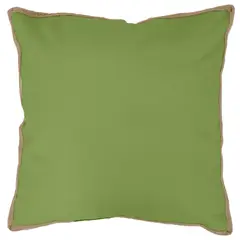 JUST HOME COLLECTION - Cojín de Yute 50x50 cm Verde