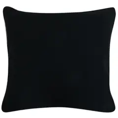 JUST HOME COLLECTION - Cojín Urbano Solid 45x45 cm Negro