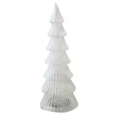 DEAR SANTA - Árbol Decorativo de Vidrio 31.5cm
