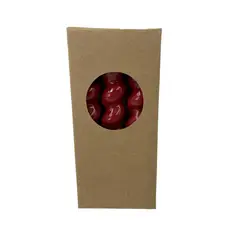 DEAR SANTA - Set de 3 Velas Rojas 19.5 cm