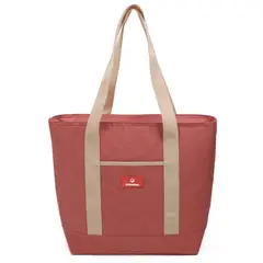 KLIMBER - Bolso Cooler Fashion 42x36x15cm 17 Litros Rojo