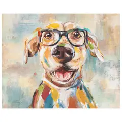 JUST HOME COLLECTION - Canvas Dog Smart 50x40 cm