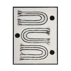 JUST HOME COLLECTION - Cuadro Triple Dot 50x70 cm