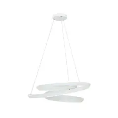 JUST HOME COLLECTION - Lámpara Colgante de Techo LED Halifax Blanca