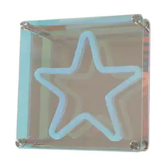 JUST HOME COLLECTION - Lámpara De Mesa LED Star Neon