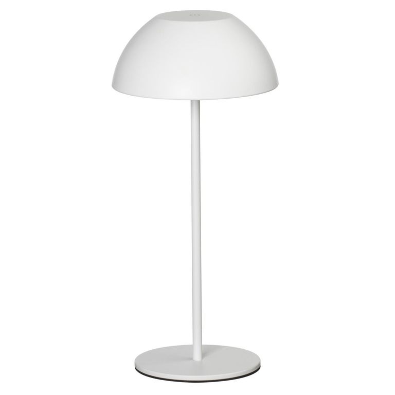 Lámpara de Mesa BaIi Blanco 13x28 cm.