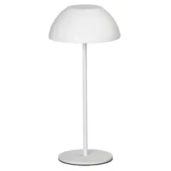JUST HOME COLLECTION - Lámpara de Mesa BaIi Blanco 13x28 cm