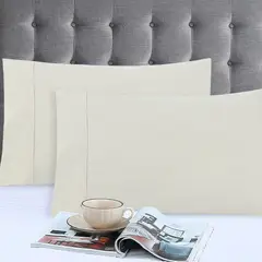 JUST HOME COLLECTION - Set 2 Fundas De Almohada 50X70 Beige