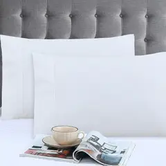 JUST HOME COLLECTION - Set 2 Fundas De Almohada 50X70 Blanco
