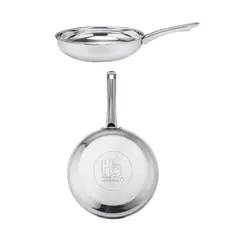 JUST HOME COLLECTION - Juego x6 Piezas Batería de Cocina Inoxidable