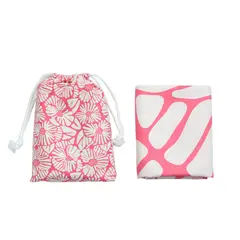 JUST HOME COLLECTION - Toalla con Bolsa Flor 80x160cm