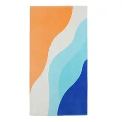 JUST HOME COLLECTION - Toalla de Playa Waves 80x160cm
