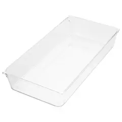 JUST HOME COLLECTION - Organizador de cajón acrílico multiuso 15.3x30.5x5.3cm