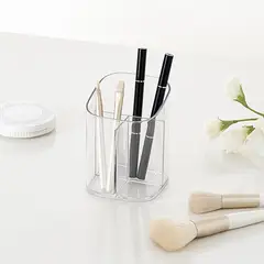 JUST HOME COLLECTION - Organizador de cosméticos acrílico con 4 divisiones