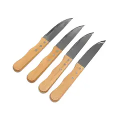 MR BEEF - Set De 4 Cuchillos Para Parrilla